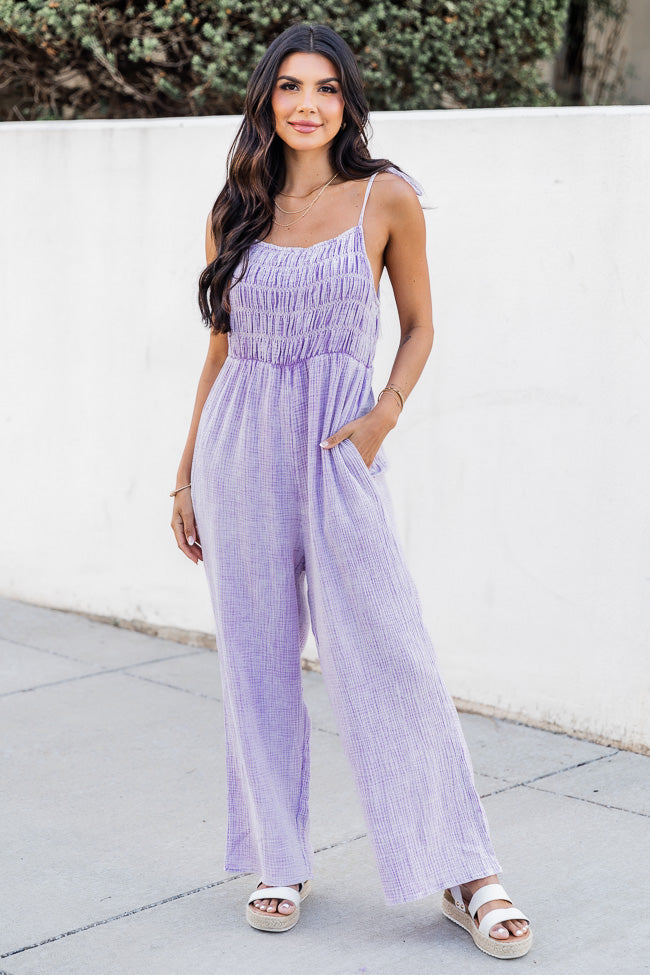 Jumpsuit lavender hot sale