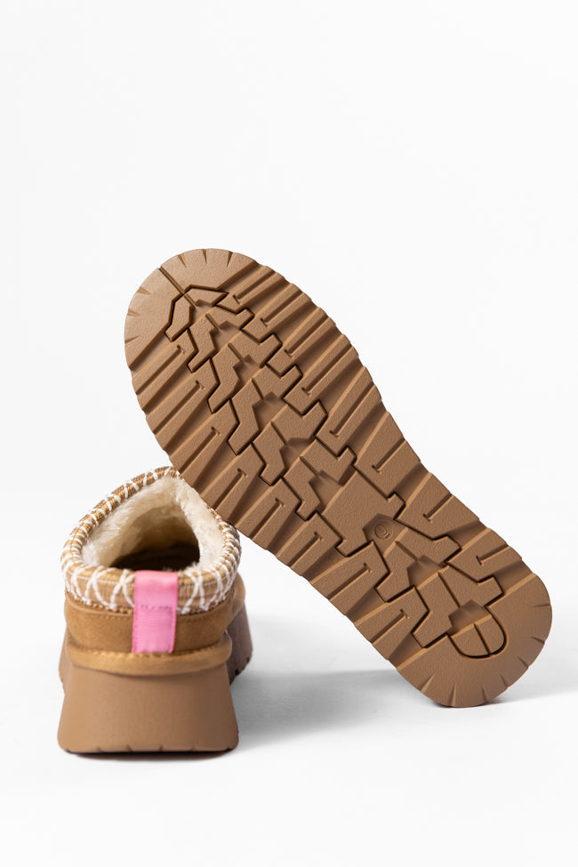 Sydney Chestnut Platform Slipper DOORBUSTER