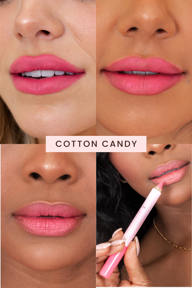Pink Lily Beauty Double Bloom Dual Lipstick & Lip Liner - Cotton Candy