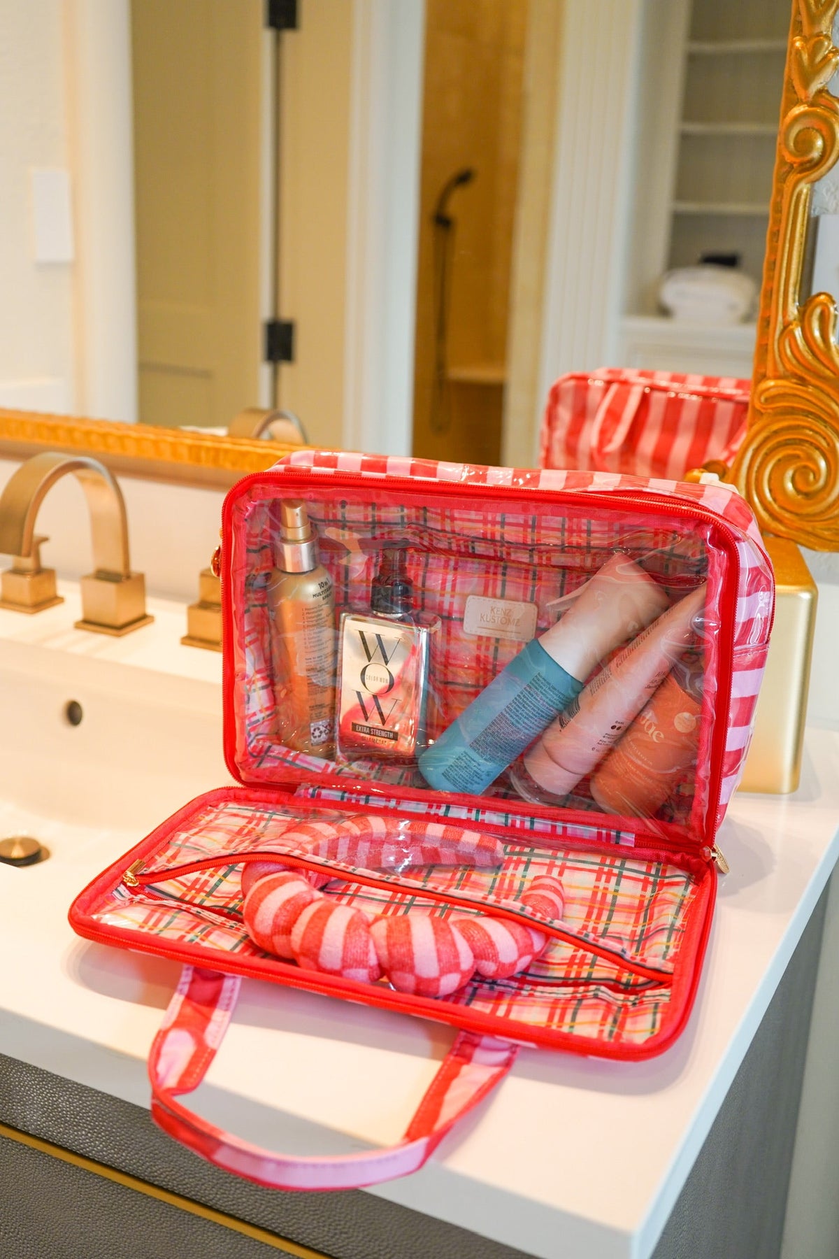 KenzKustomz Clear Coat Toiletry Case