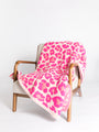 Make Me Believe In Pink Spotted Sweetheart Blanket