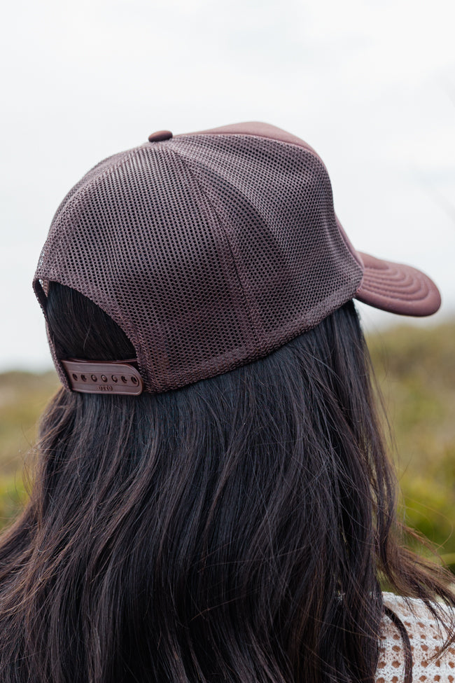 Tanned and Tipsy Brown Trucker Hat