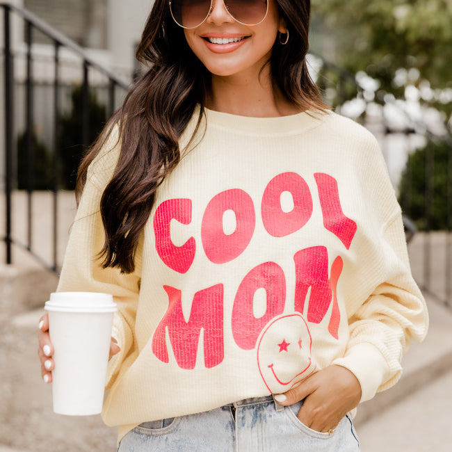 Girl Mama Super Soft Fleece Mauve Graphic Sweatshirt FINAL SALE