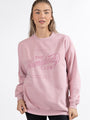 Homebody Club Mauve Oversized Sweatshirt DOORBUSTER