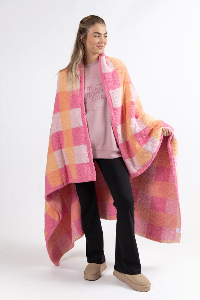 Make Me Believe In Grateful Gingham Blanket DOORBUSTER