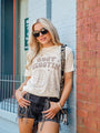 Boot Scootin Ivory Comfort Colors Graphic Tee