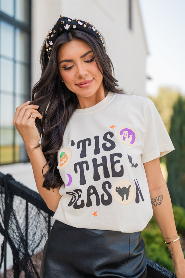 Tricks and Treats Ivory Comfort Colors Graphic Tee Macy Blackwell X Pink Lily