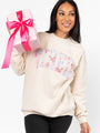 Tired Cream Oversized Graphic Sweatshirt DOORBUSTER