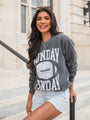 Sunday Funday Pepper Comfort Colors Graphic Sweatshirt