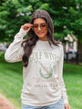 Golf Wives Social Club Ivory Long Sleeve Comfort Colors Graphic Tee