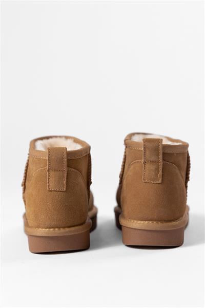 Georgia Chestnut Mini Boots