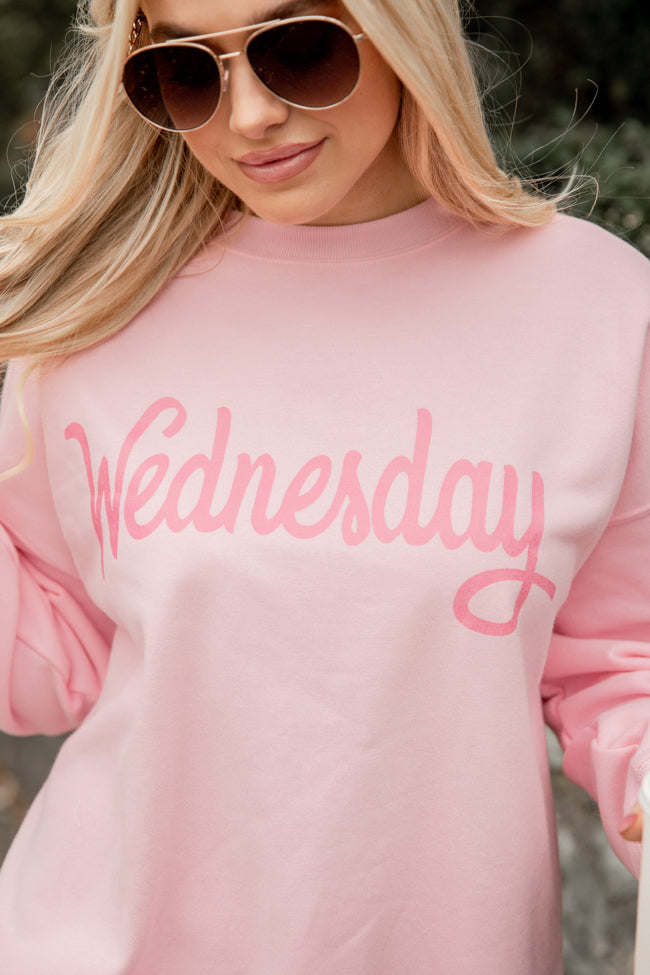 Womens pink outlet sweatshirt