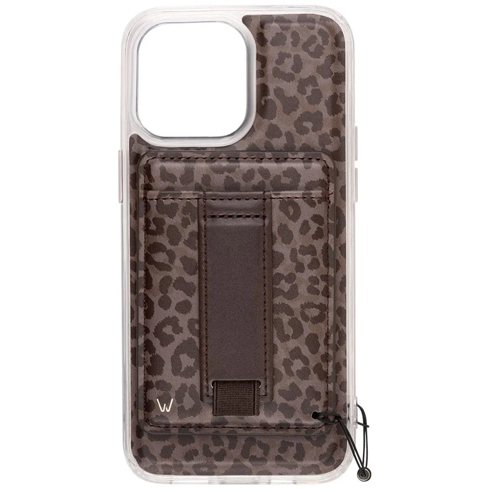 Walli Cases - Shadow Leopard Magnetic Case and Wallet