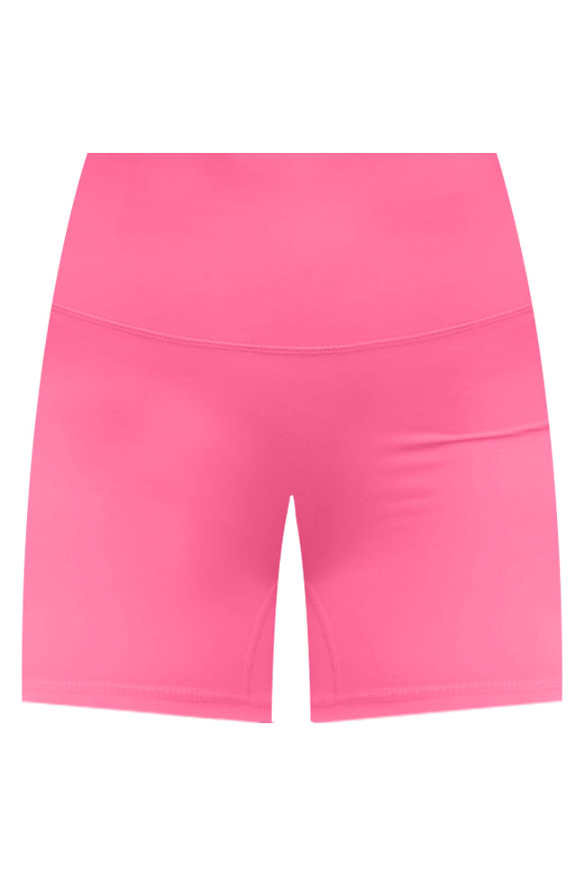 High Wasted Shapewear Biker Shorts- Pink – LilyKoi Kulture