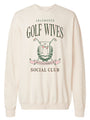 Golf Wives Cream Oversized Graphic Sweatshirt