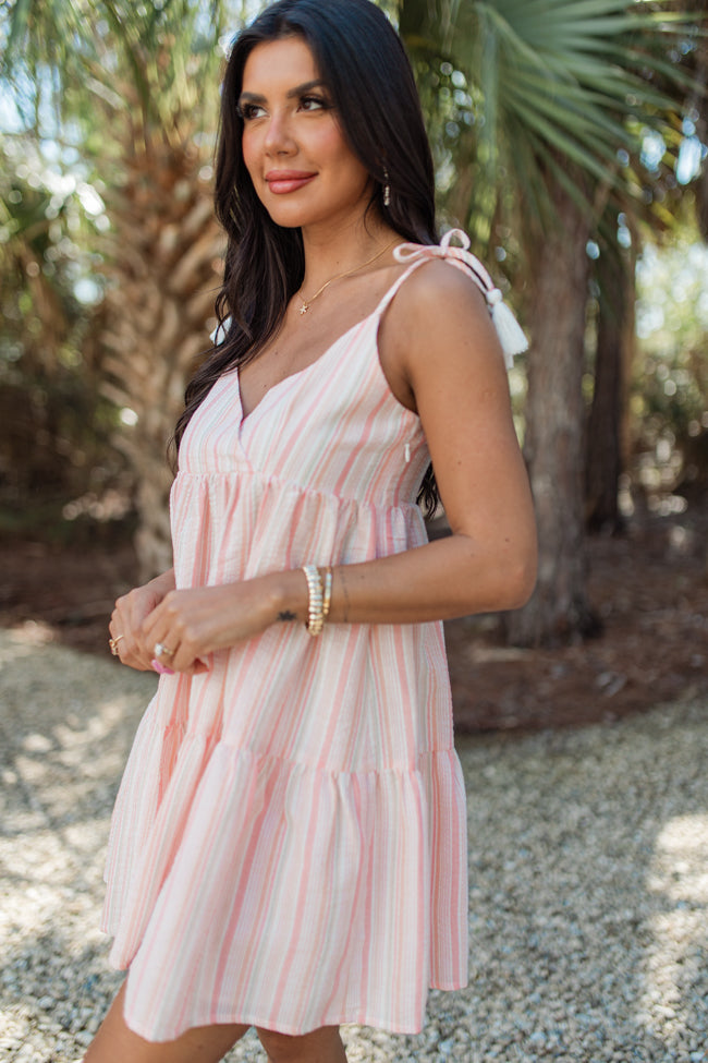 Be The Light Striped Casual Dress
