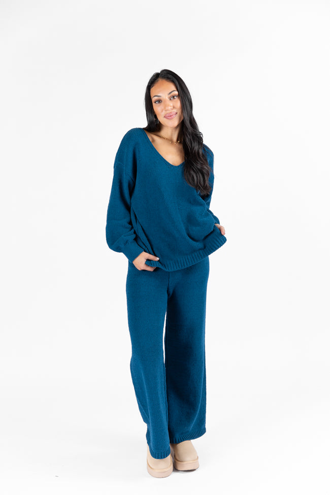 Cozy For Keeps Navy Lounge Pants DOORBUSTER