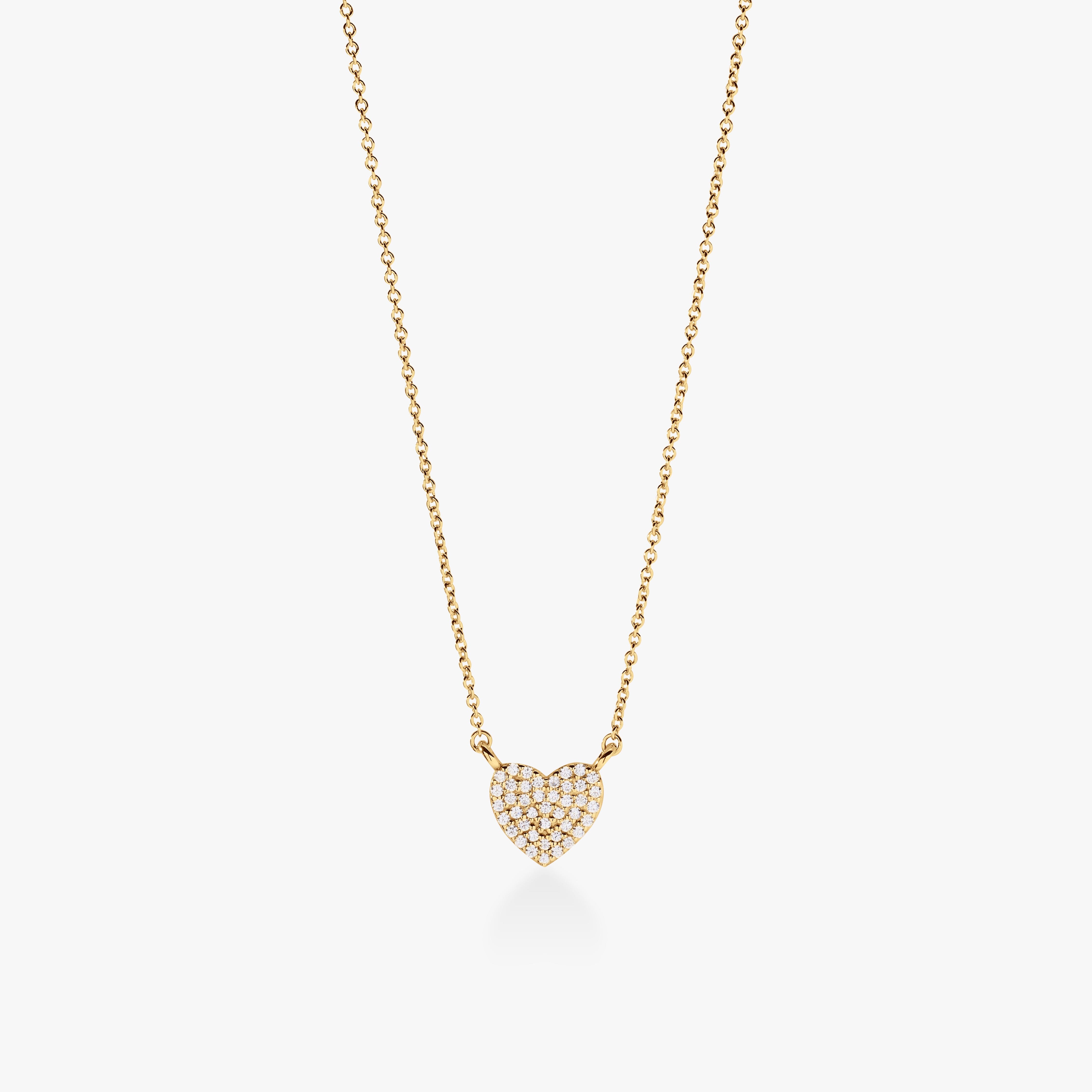 Pavé Heart Necklace