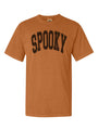 Spooky Block Rust Comfort Colors Graphic Tee