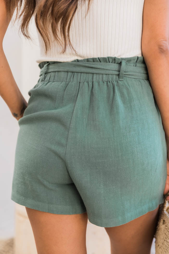The Mint Julep Boutique Everyday Happiness Linen Shorts