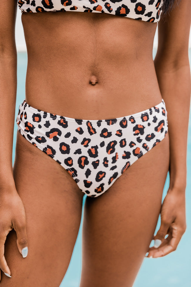 Captivating Heart Leopard Print Bikini Bottoms FINAL SALE