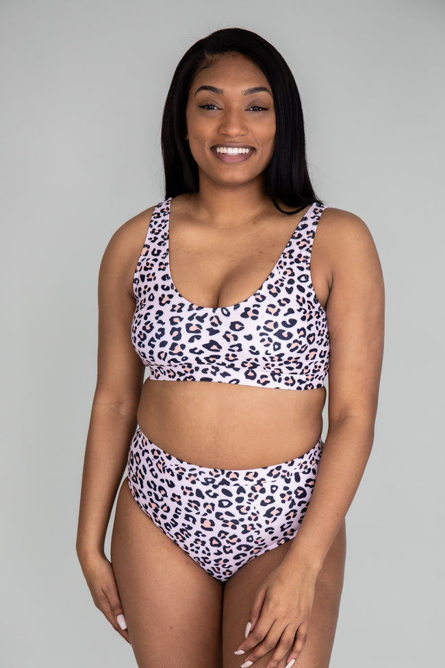 Brightest Days Leopard Print Bikini Bottoms FINAL SALE