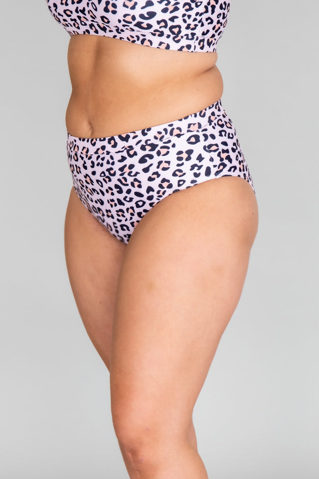 Brightest Days Leopard Print Bikini Bottoms FINAL SALE