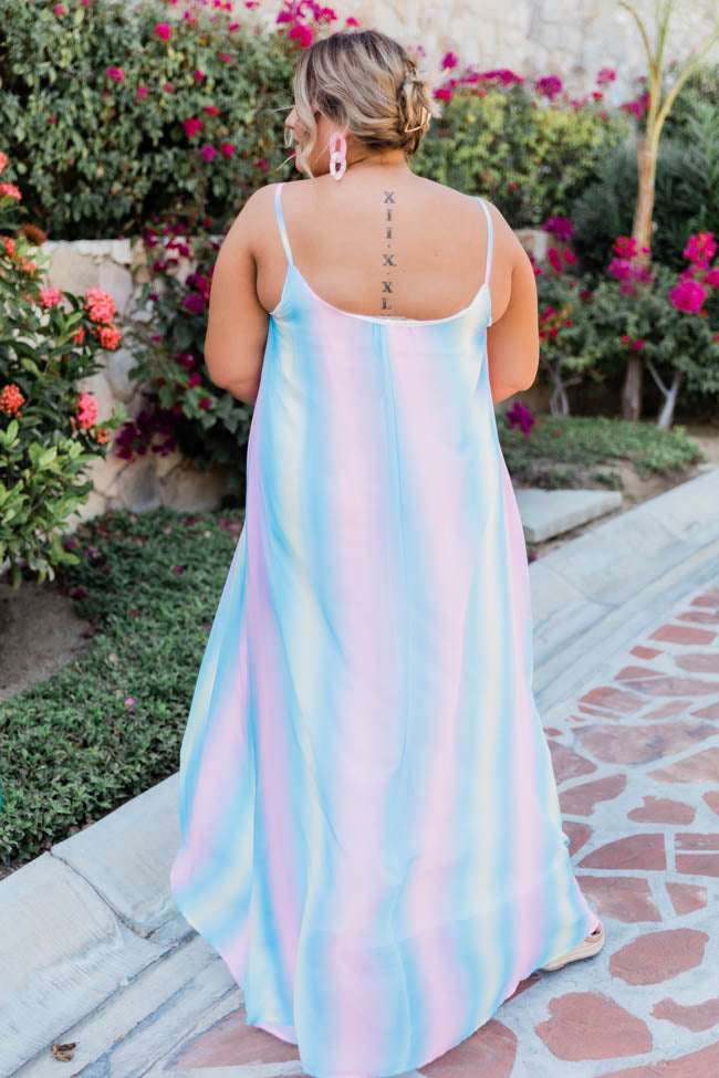 Oceans Of Love Multi Ombre Maxi Dress FINAL SALE – Pink Lily