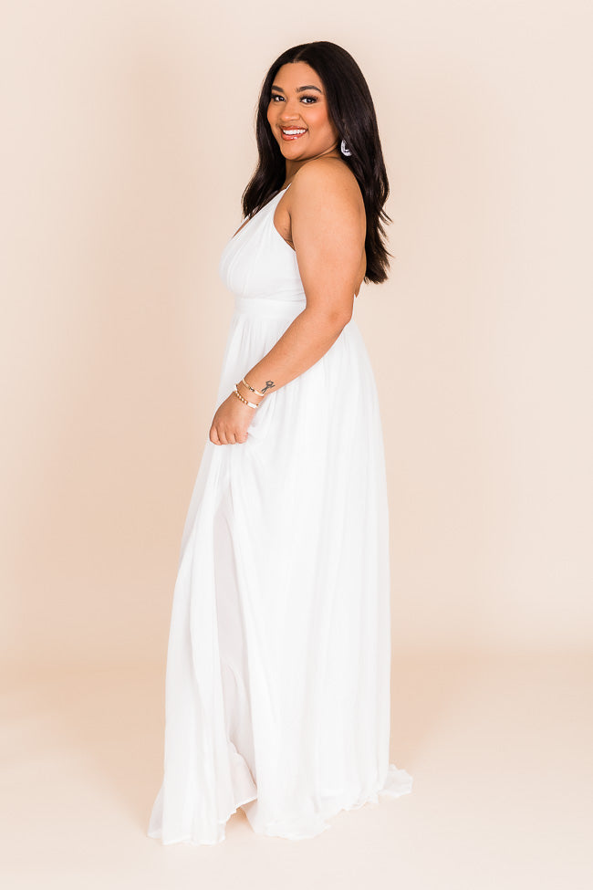 It All Begins With Love White Maxi Dress FINAL SALE
