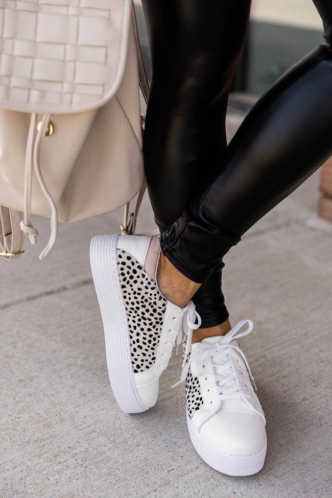 Leopard Print Sneakers – Pink Lily