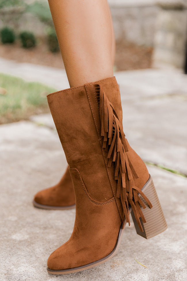 Fringe boots outlet cheap