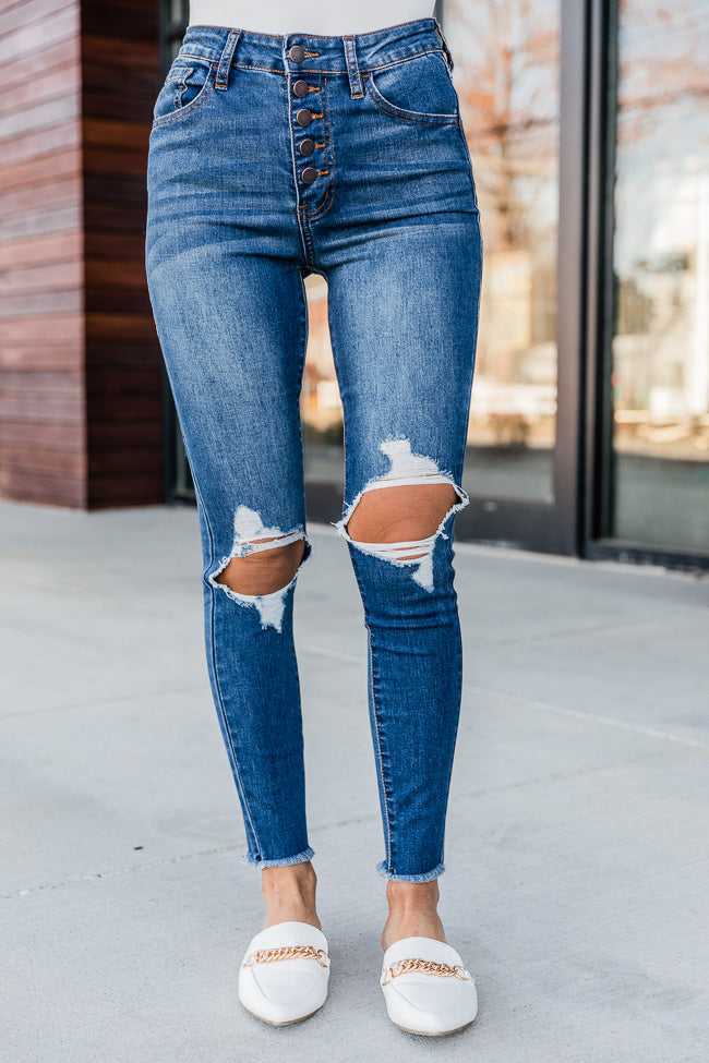 Skinny mom hot sale jeans ripped