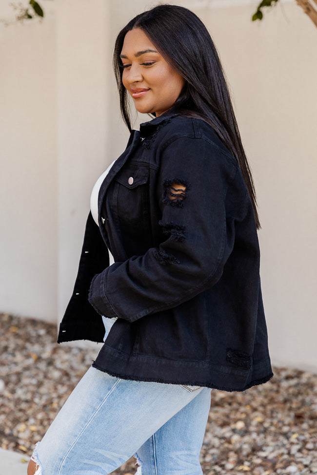 Perfectly Oversized Denim Jacket - Coats & Jackets - The Calm and Collected