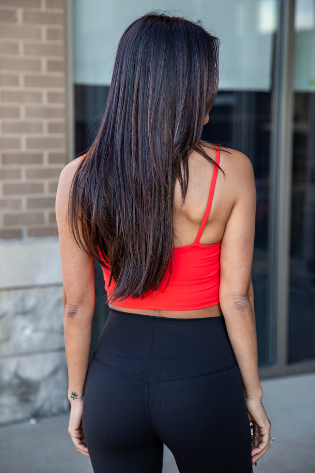 Let's Seize The Day Red Bra Top FINAL SALE