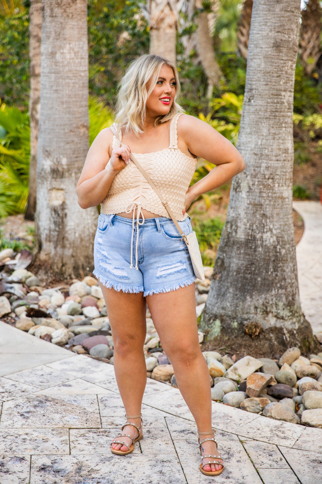 What to Wear with Denim Shorts – Skirt The Rules | NYC Style Blogger