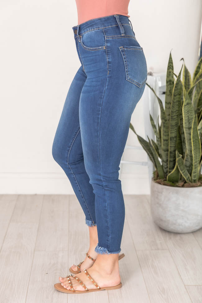 Frayed edge clearance jeans