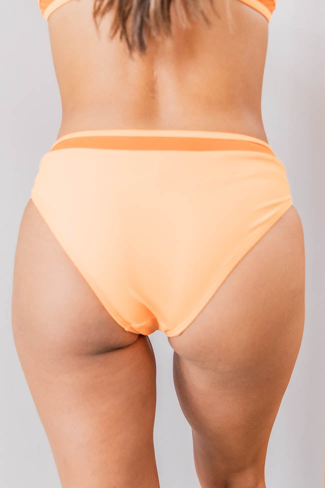 Stunning Summer Nights Orange Bikini Bottoms FINAL SALE