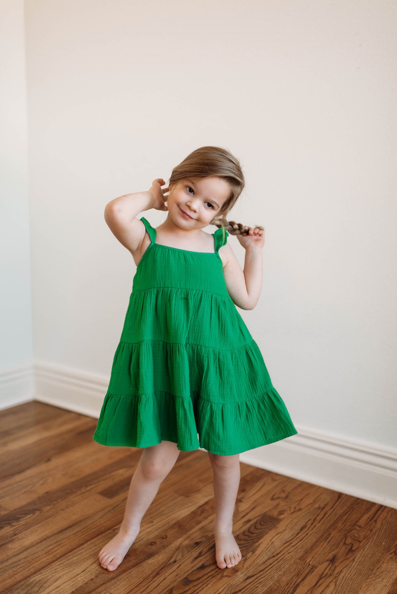 Girls Formal Dresses | Emerald Green Tulle Christmas Party Dress – Mia  Belle Girls