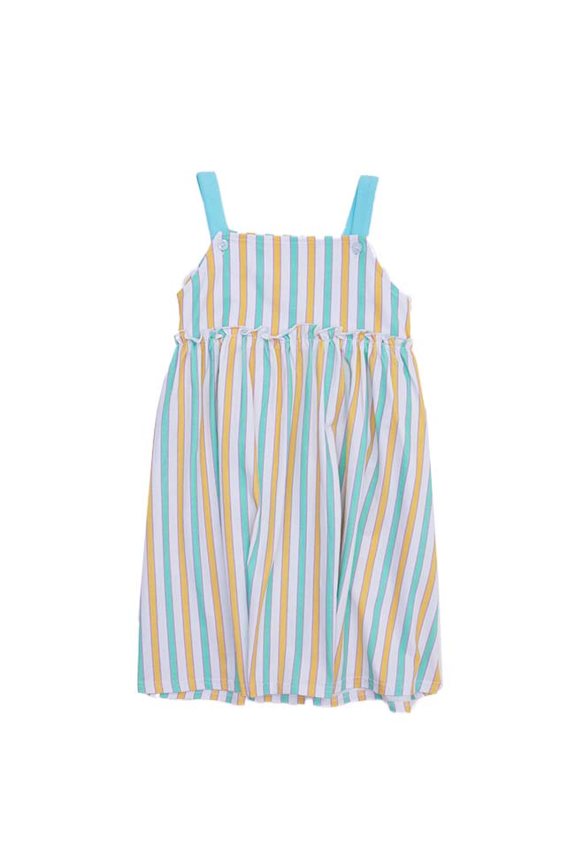 Guaranteed Dream Girls Multi Stripe Midi Dress FINAL SALE