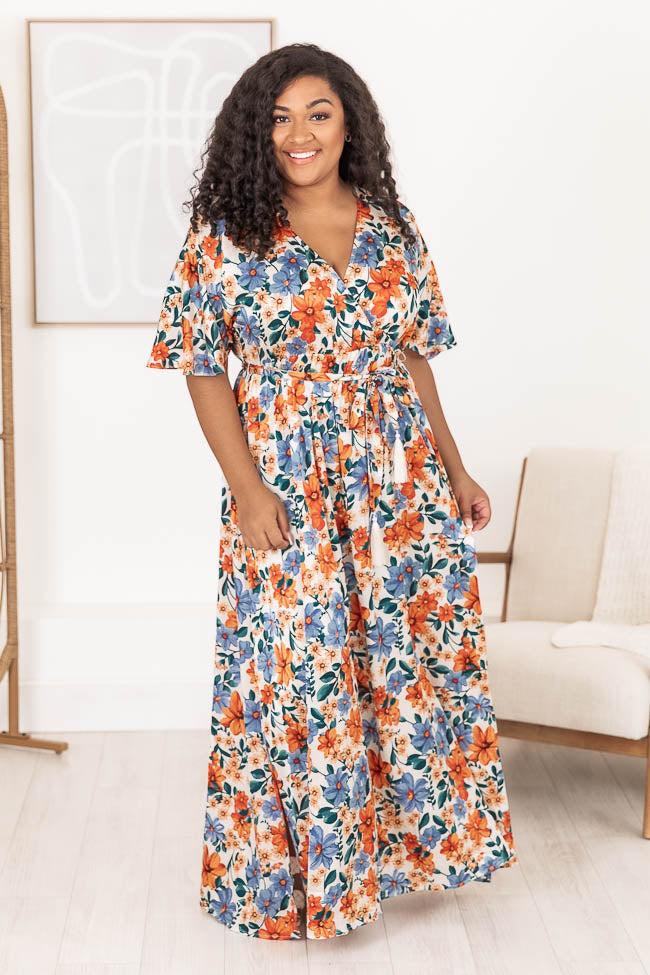 Together floral hot sale print maxi dress