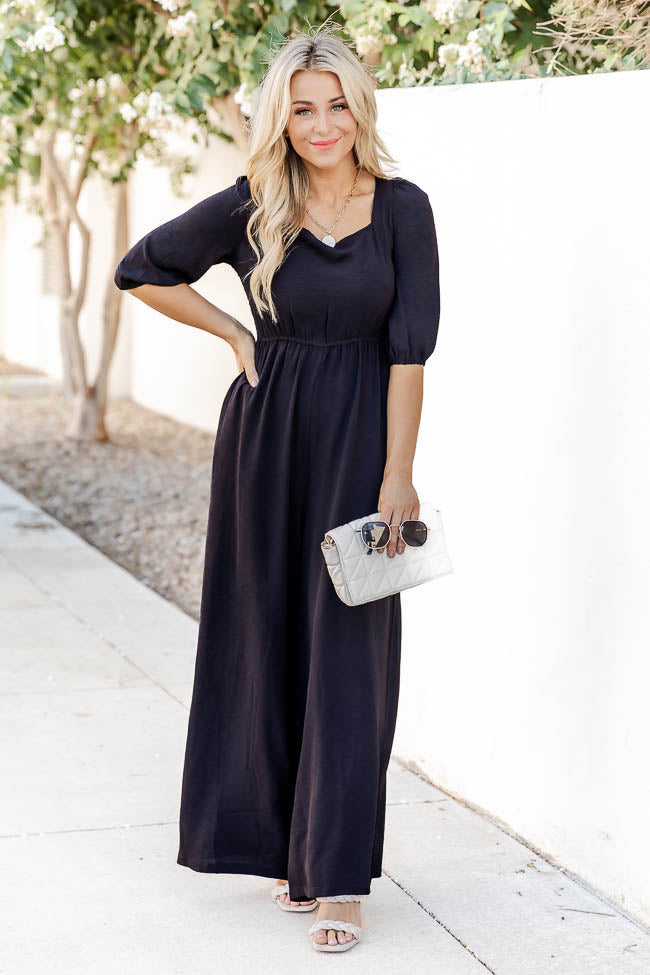 Square Neck Zip-Off Jumpsuit - Ready to Wear