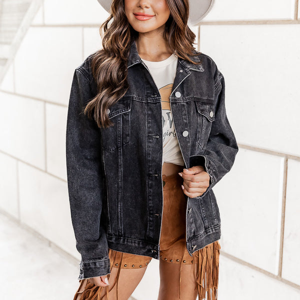 16 Black Jean Jacket Outfits for Any Occasion