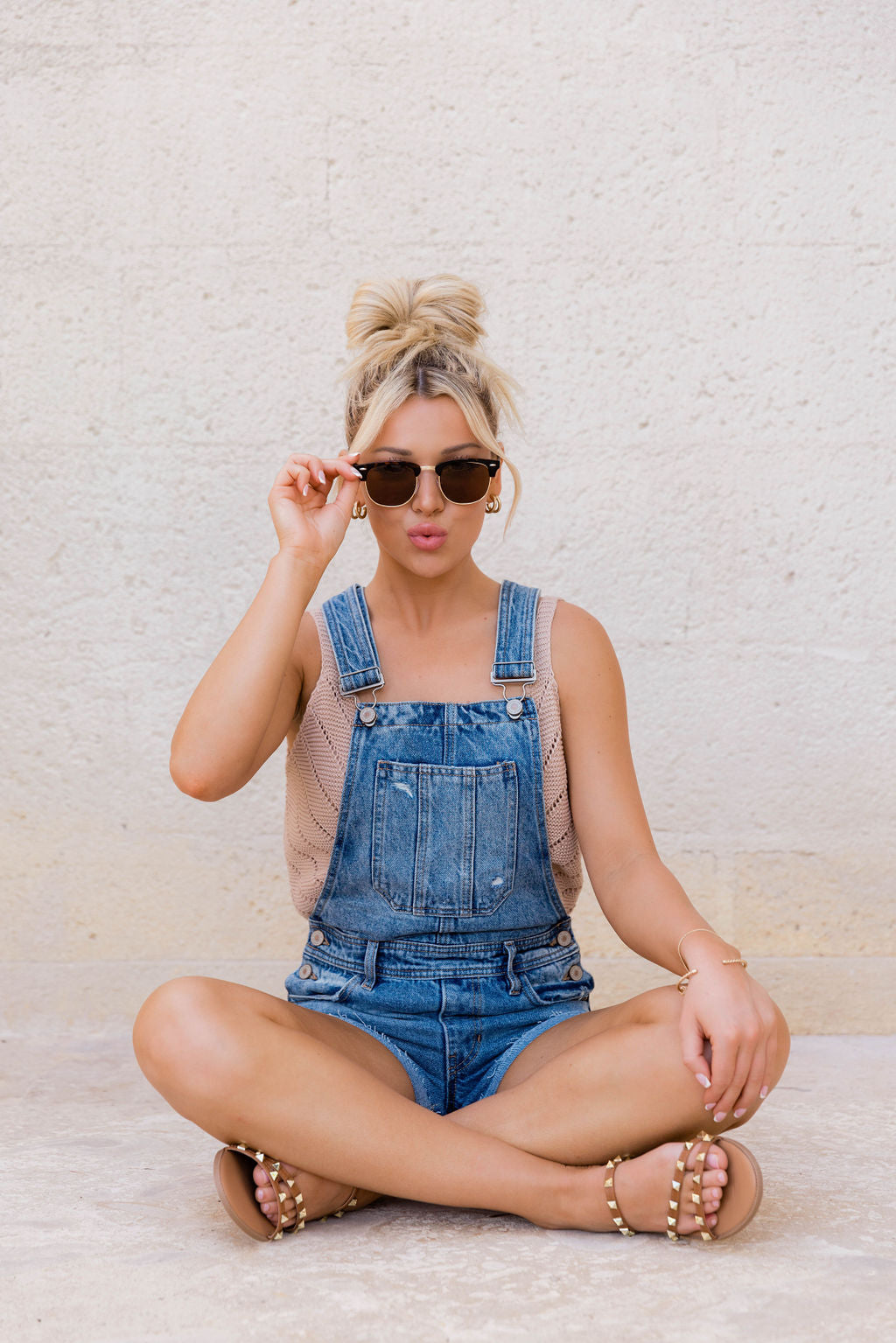 Top 155+ distressed denim overall shorts best