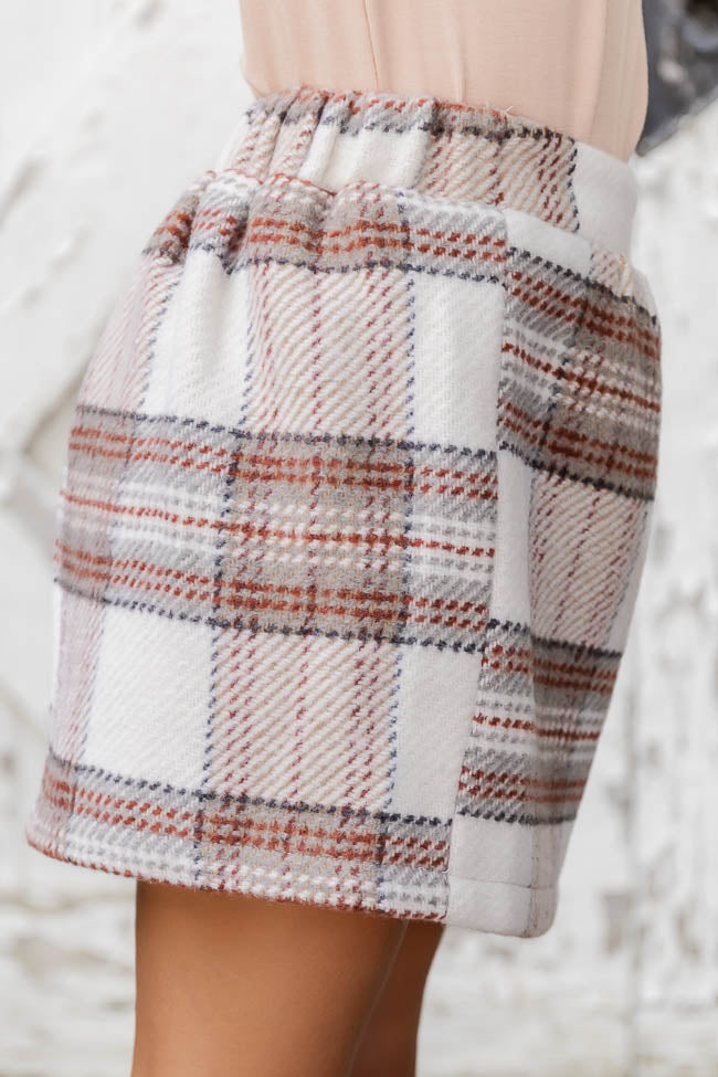 Plaid mini skirt outlet 4t