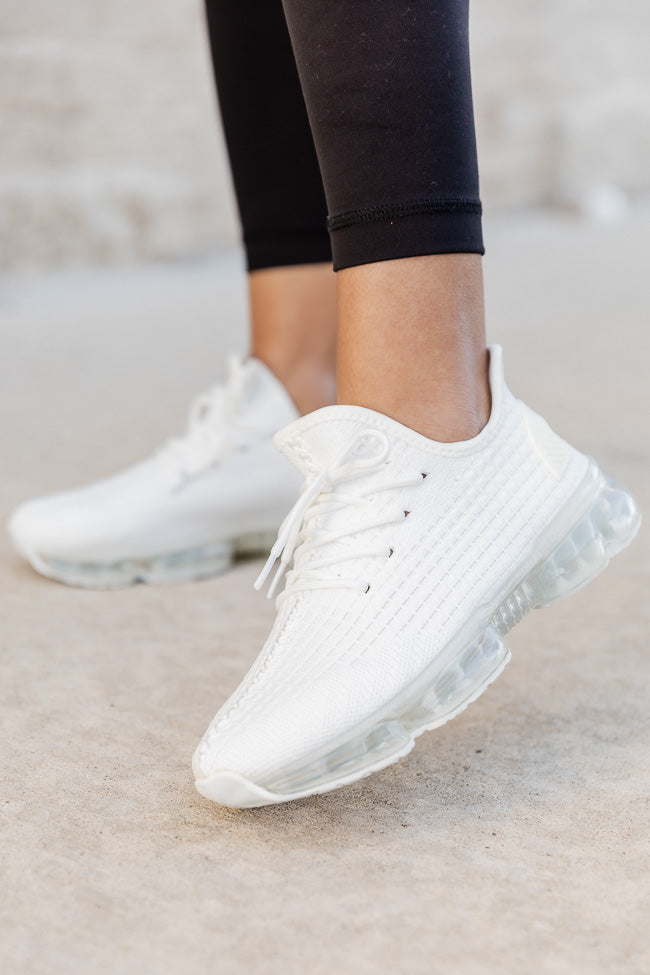 Maxi White Air Sole Sneakers FINAL SALE