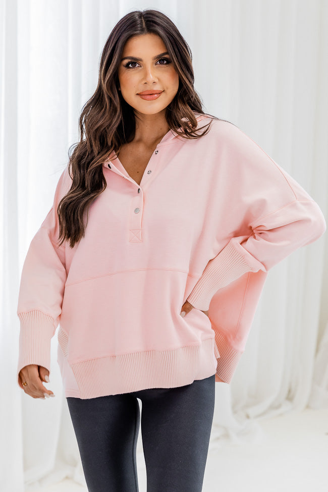 Find You Well Pink Hooded Pullover
