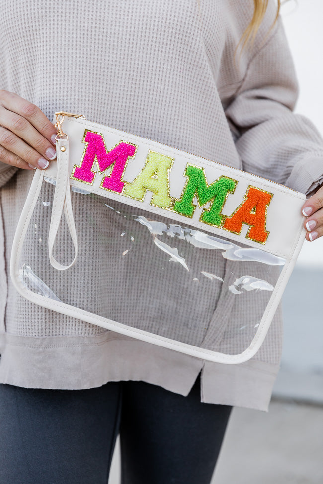 MAMA Small Clear Pouch