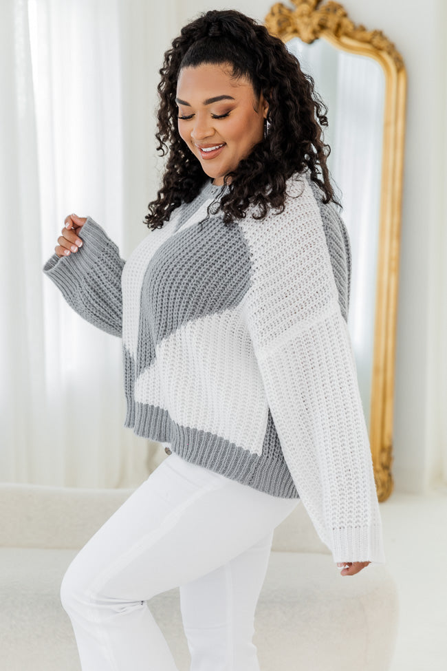 Plus size ivory on sale sweater