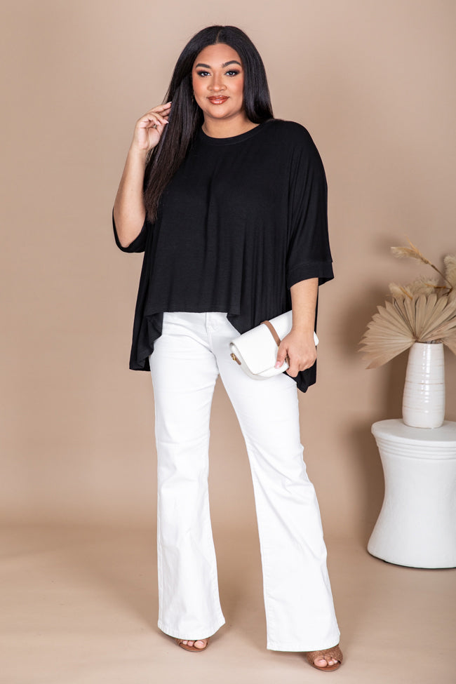 Lainey White Flare Jeans FINAL SALE – Pink Lily
