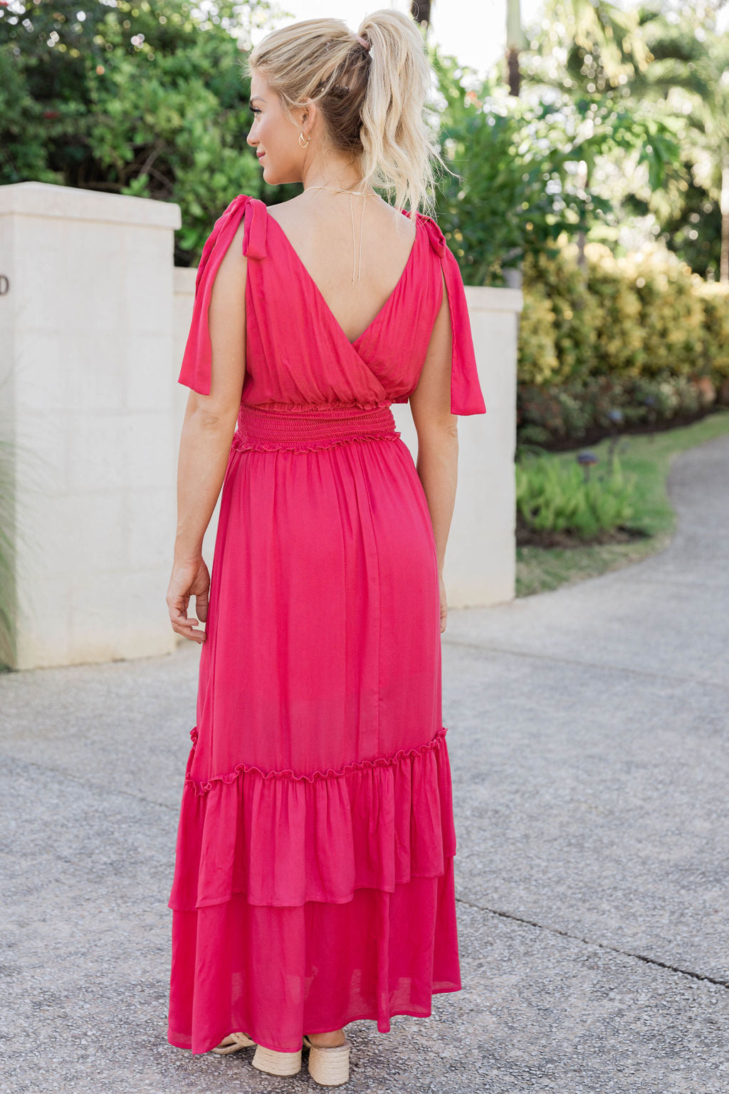 Watermelon Color Dress